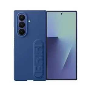 Samsung Galaxy Z Fold7 Silicone Case – Soft Grip Protection – Navy Blue
