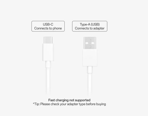 OPPO Type-C Data Cable White 1M