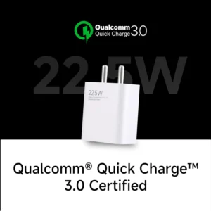 MI Xiaomi 22.5W Fast Charger with USB-C Cable, Quick Charge 3.0 Power Adapter Compatible with Redmi Note Series, Poco, Mi, Any Type C Devices - with Power Delivery (White)